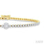 Oval Shape Diamond Tennis Bracelet
