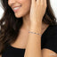 Gemstone & Diamond Station Bracelet