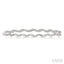 Wave Stackable Diamond Bangle