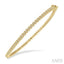 Marquise Shape Stackable Diamond Bangle