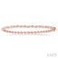 Swirl Stackable Diamond Bangle