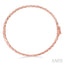 Swirl Stackable Diamond Bangle