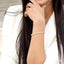 Flush Bezel Set Diamond Fashion Bangle