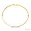 Pear Shape Diamond Fashion Bangle