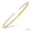 Claw Cuff Diamond Open Bangle