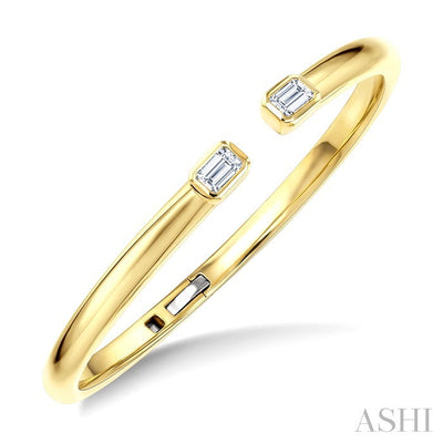 Bold Diamond Fashion Cuff Bangle