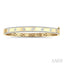 Mixed Shape Flush Set Diamond Fashion Bangle