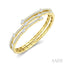 Diamond Fashion Flex Bangle