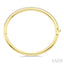 Aeris Gold Pave-Set Diamond Fashion Bangle