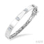 Stackable Bezel Set Diamond Bangle