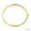 Aeris Gold Pave-Set Diamond Fashion Bangle