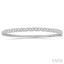 Stackable Scatter Zig-Zag Baguette Diamond Fashion Bangle