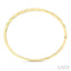 Geometric Shape Diamond Fashion Bangle