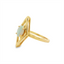 Opal Geometric Fashion Ring