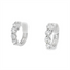 Diamond Huggie Hoop Earrings