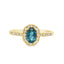 London Blue Topaz & Diamond Fashion Ring