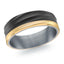 Men's Tantalum & Carbon Fiber Wedding Ring