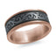 Men's Tantalum & Carbon Fiber Wedding Ring