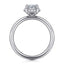 Oval Diamond Halo Engagement Ring