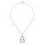 Bujukan Sterling Silver White Sapphire Pendant