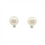 Pearl & Diamond Stud Earrings