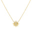 Diamond Sunburst Necklace