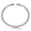 Bujukan Sterling Silver & 14k Yellow Gold Mother of Pearl Bracelet