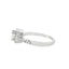 Princess-cut Diamond Halo Engagement Ring