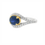 Sapphire & Diamond Fashion Ring