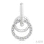 Silver Diamond Fashion Drop Earrings
