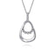 Bujukan Sterling Silver White Sapphire Pendant
