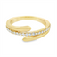 Diamond Bypass Fashion Ring