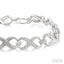 Silver Infinity Diamond Fashion Bracelet