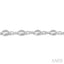 Silver Diamond Link Bracelet