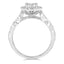 Lovebright Oval Shape Diamond Engagement Ring