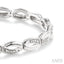 Silver Infinity Diamond Bracelet