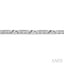 Silver Link Diamond Bracelet