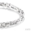 Silver Link Diamond Bracelet
