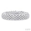 Silver Bold Diamond Fashion Bracelet