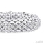 Silver Bold Diamond Fashion Bracelet
