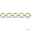 Silver Circle Diamond Fashion Bracelet