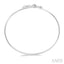 Silver Cross Diamond Flex Fashion Bangle