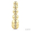 Gold Vermeil Bold Half Hoop Fashion Earrings