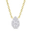 Lovebright Diamond Soltaire Necklace
