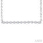 Silver Bar Petite Diamond Fashion Pendant