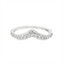 Diamond Chevron Wedding Ring