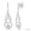 Silver Diamond Fashion Earrings