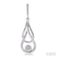 Silver Diamond Fashion Earrings