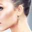 Silver Diamond Fashion Earrings