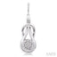 Silver Diamond Fashion Earrings